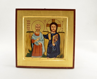 Exkluzivní byzantská ikona - Ikona přátelství