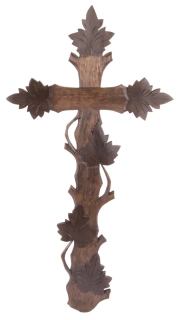 Kříž "obrašený" - 70 cm